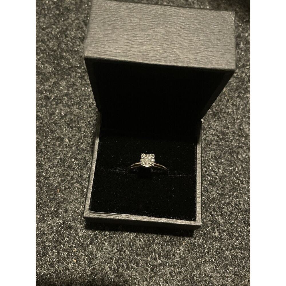 Beautifully Customized Vintage 14K Gold Diamond Ring Size 6
